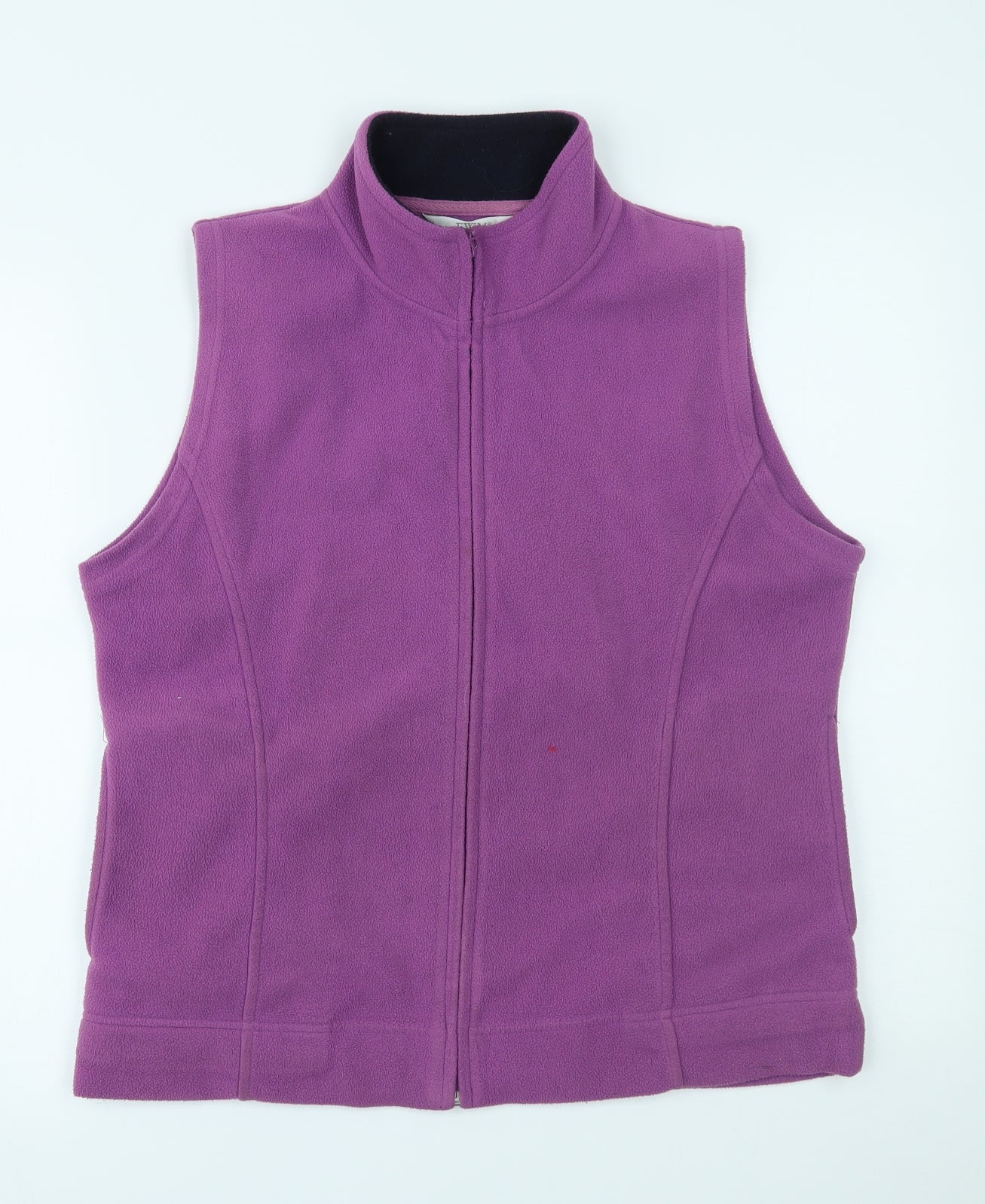EWM Womens Purple   Gilet Coat Size M