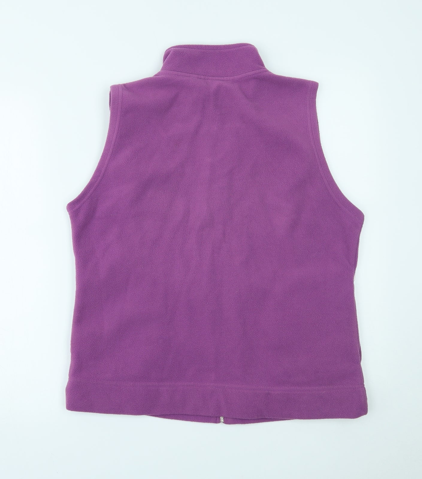 EWM Womens Purple   Gilet Coat Size M