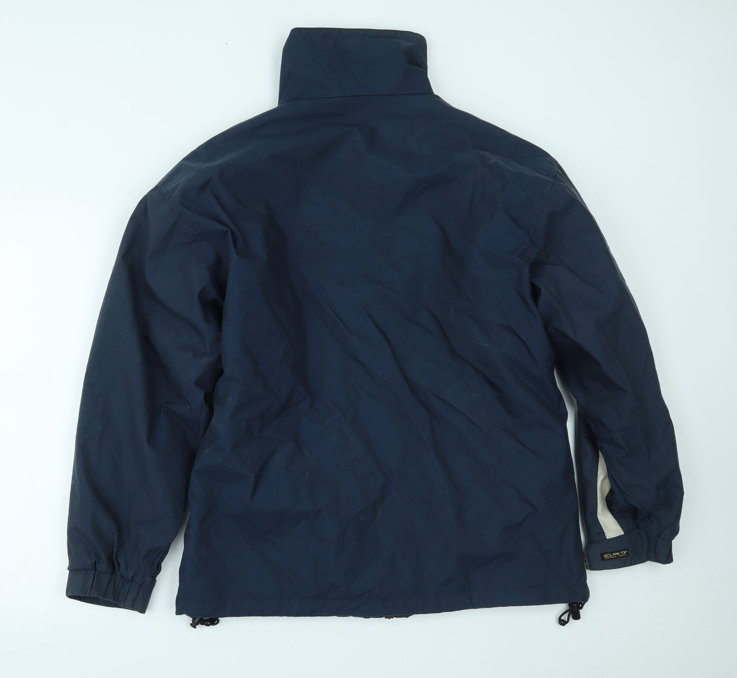Animal Mens Blue   Windbreaker Coat Size M