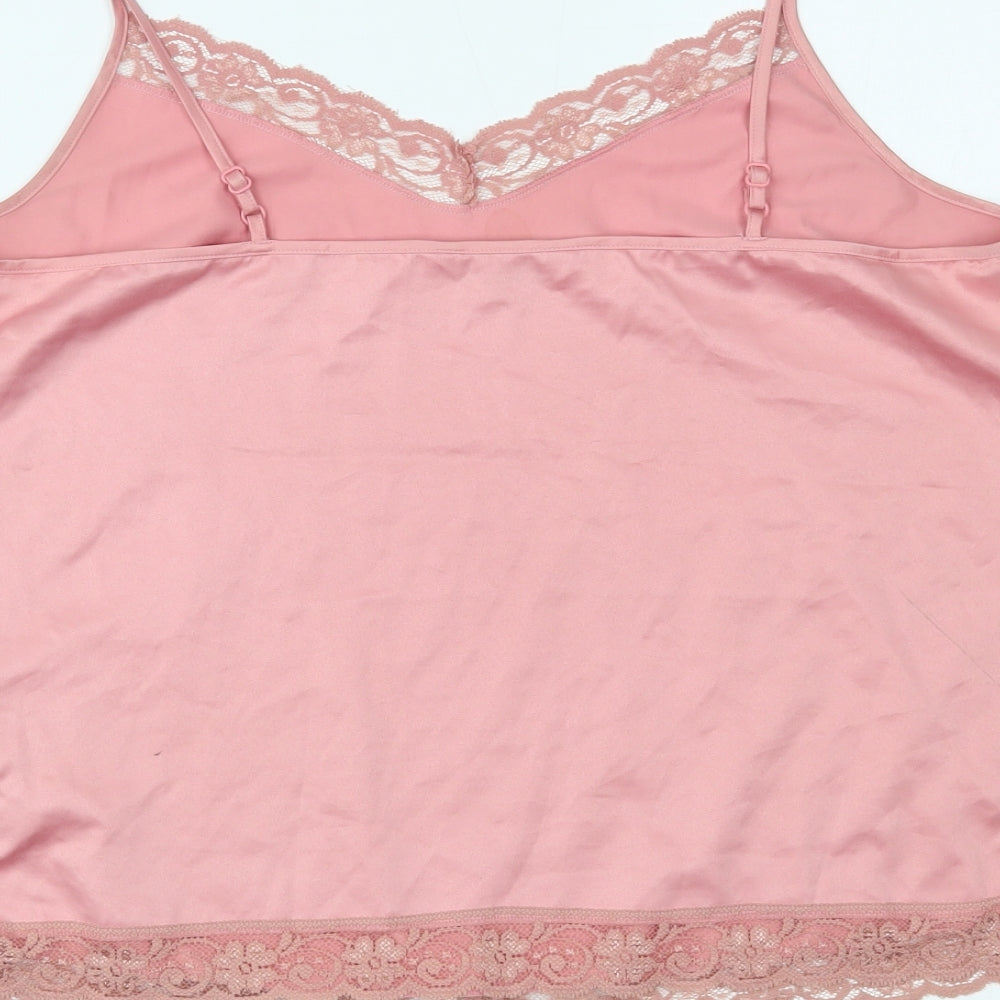 Marks and Spencer Womens Pink   Camisole Tank Size 14