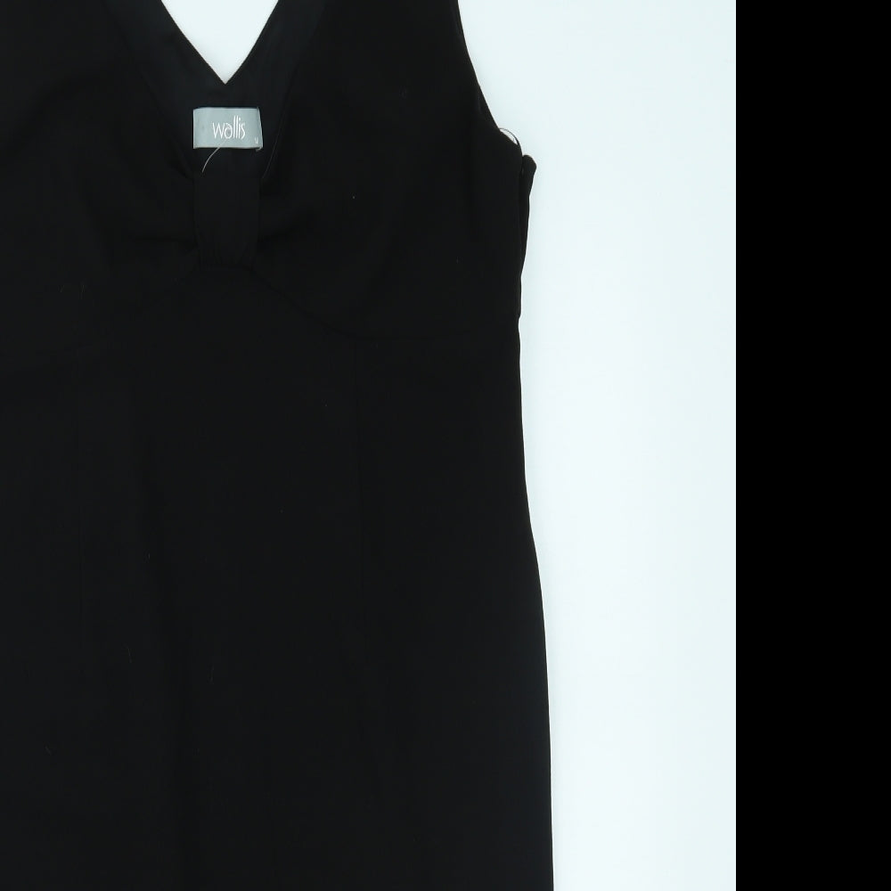 Wallis Womens Black Batik  Fit & Flare  Size 16