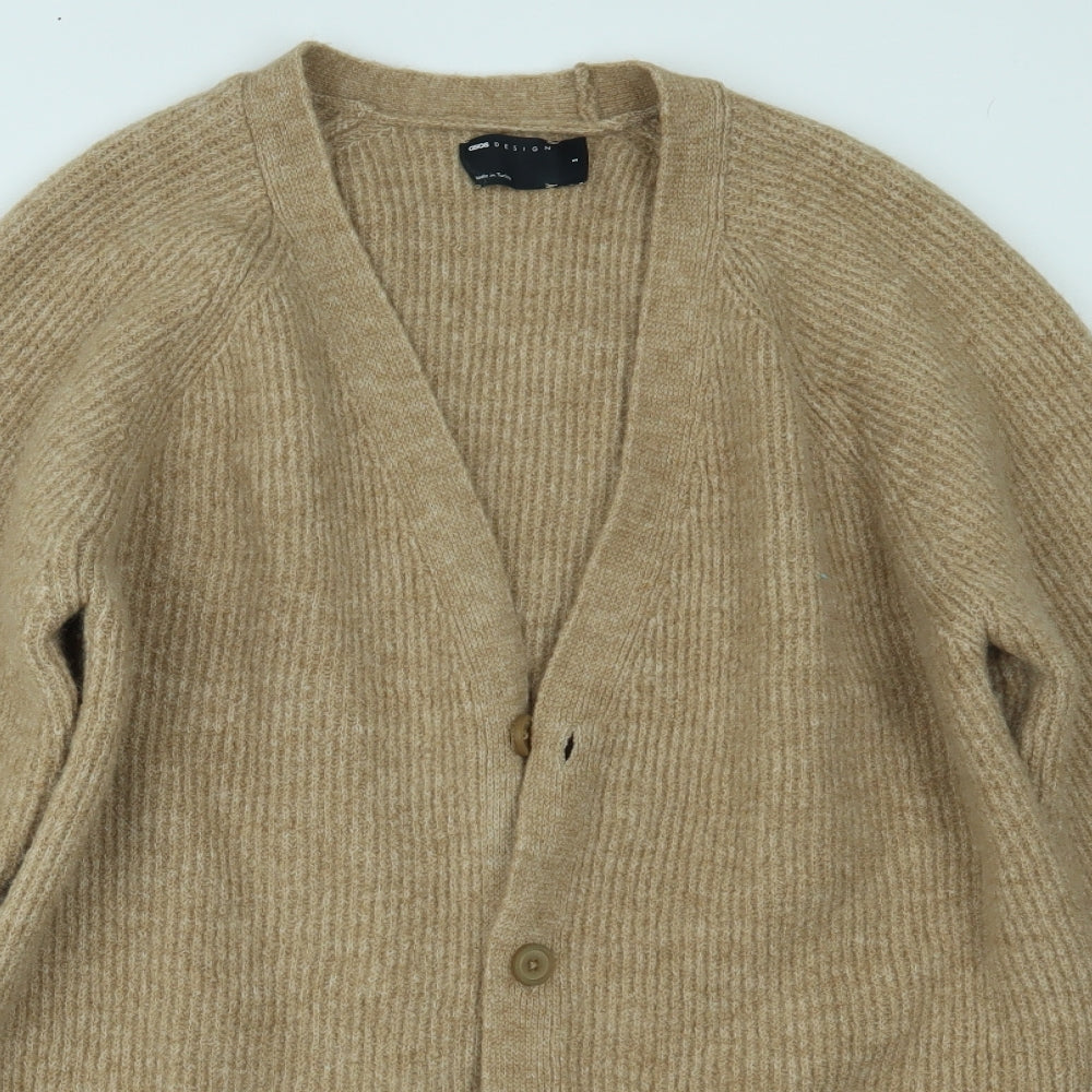 ASOS Womens Beige   Cardigan Jumper Size S
