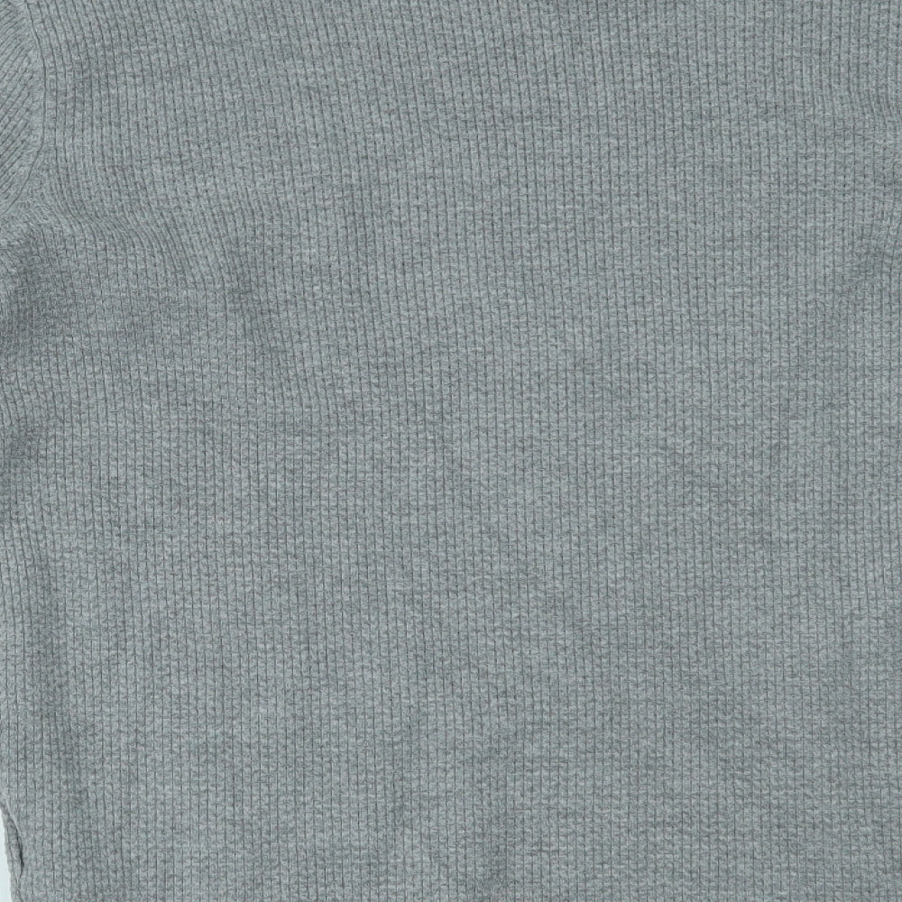 Nines Mens Grey   Pullover Jumper Size M