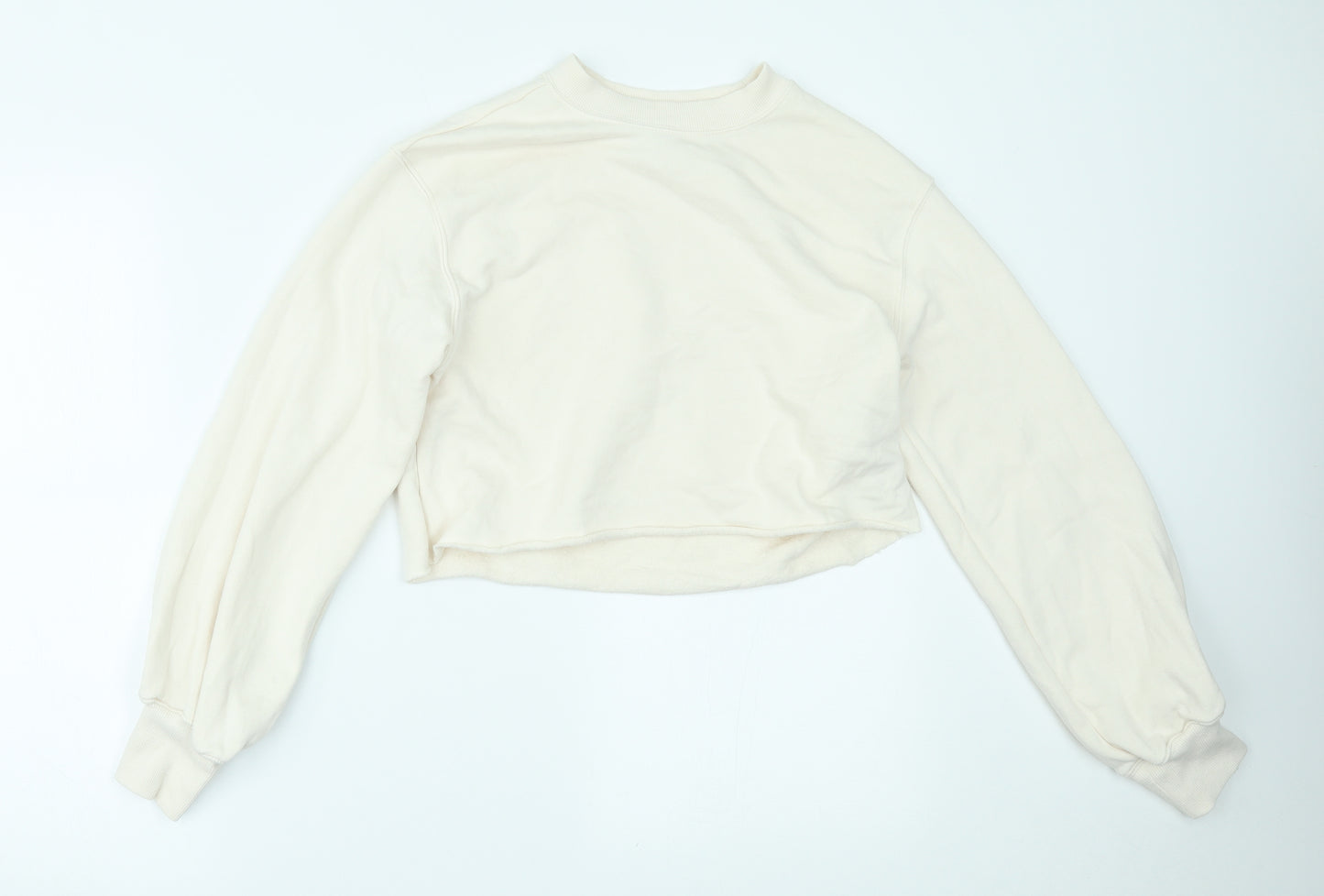 H&M Womens Ivory   Pullover Jumper Size S