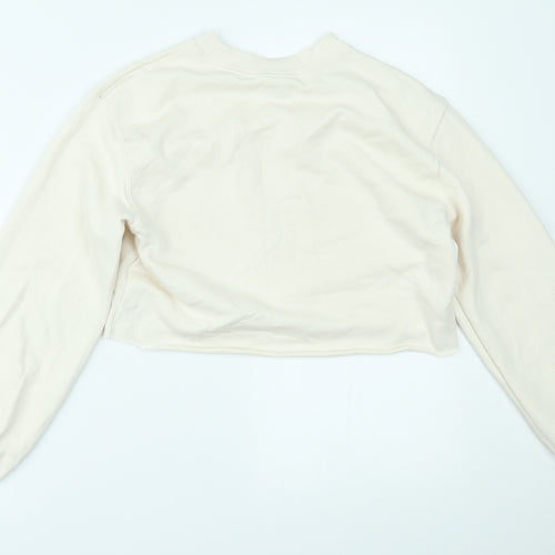 H&M Womens Ivory   Pullover Jumper Size S