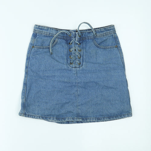 Matalan Girls Blue   Mini Skirt Size 12 Years