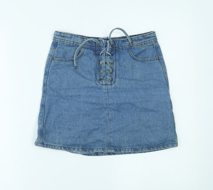 Matalan Girls Blue   Mini Skirt Size 12 Years