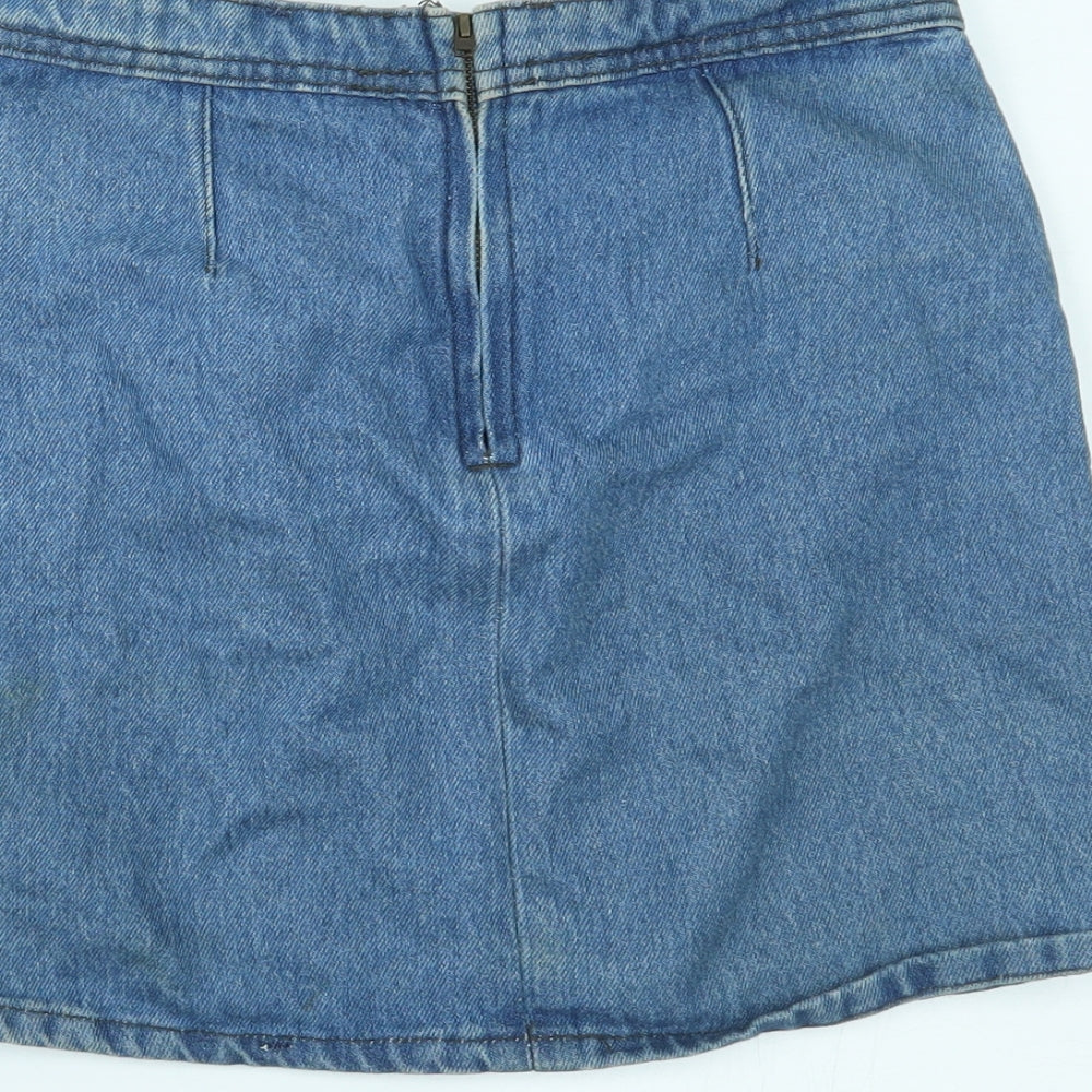 Matalan Girls Blue   Mini Skirt Size 12 Years