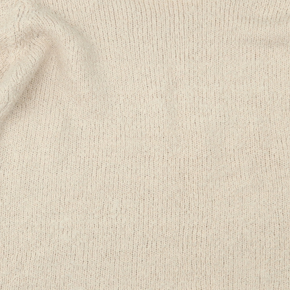 Brave Soul Womens Beige   Pullover Jumper Size 20