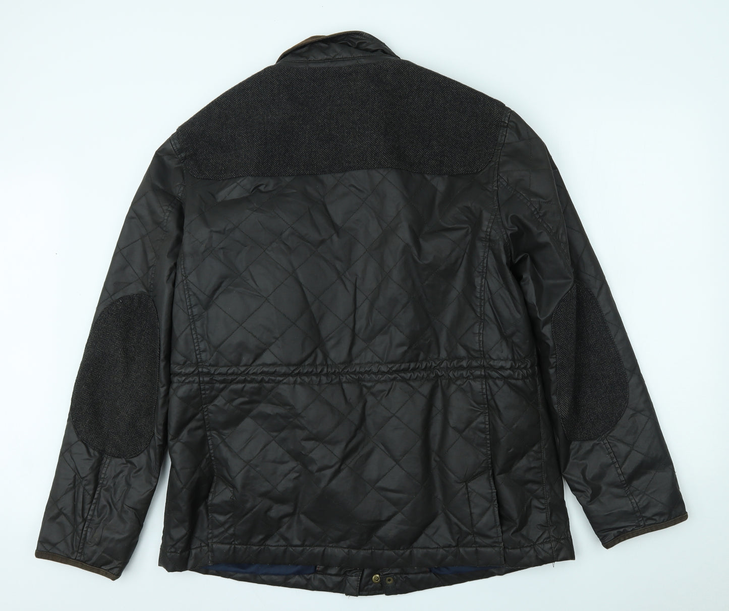 Marks and Spencer Mens Black   Overcoat Coat Size XL
