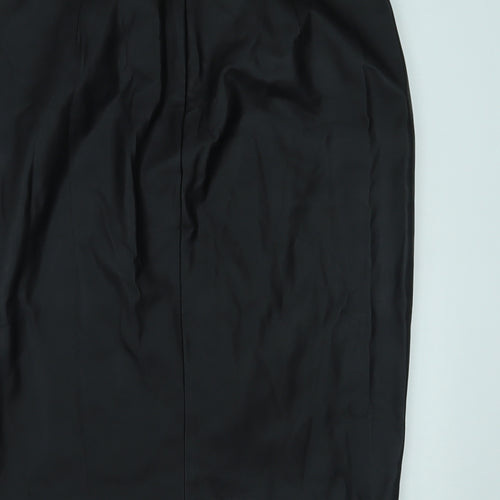 Oasis Womens Black   Straight & Pencil Skirt Size 10