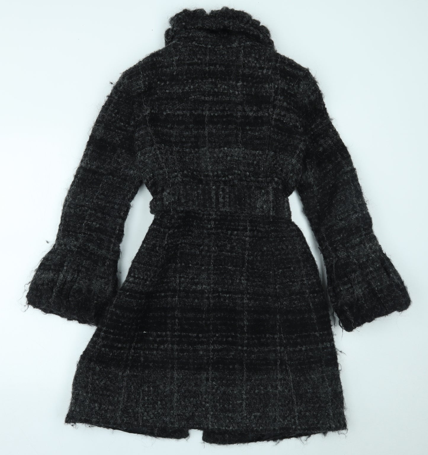Zara Womens Black   Overcoat Coat Size S
