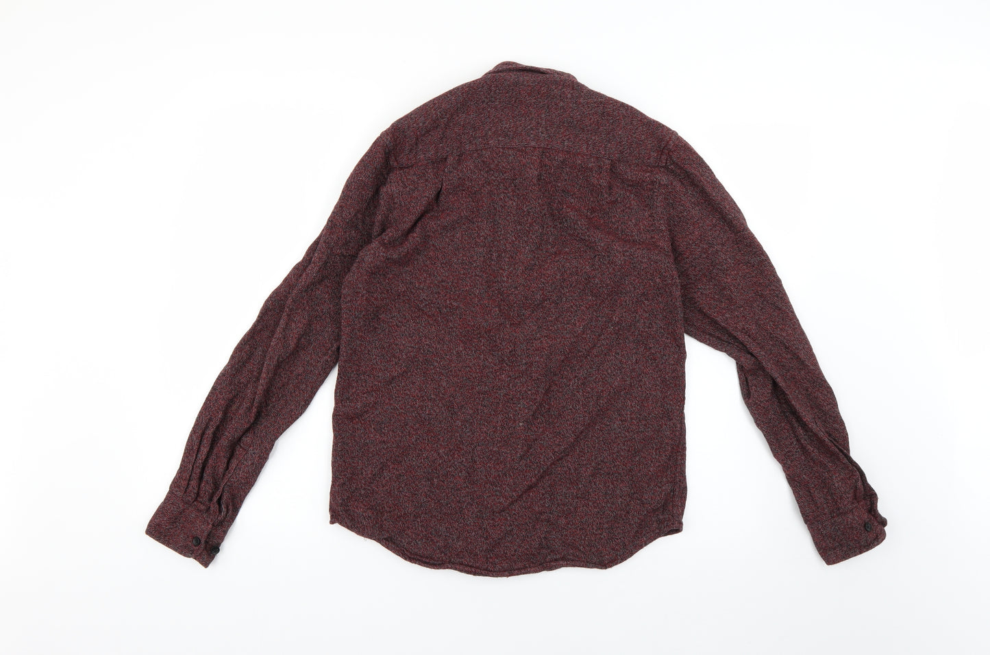 Cedar Wood State Mens Red    Button-Up Size XS