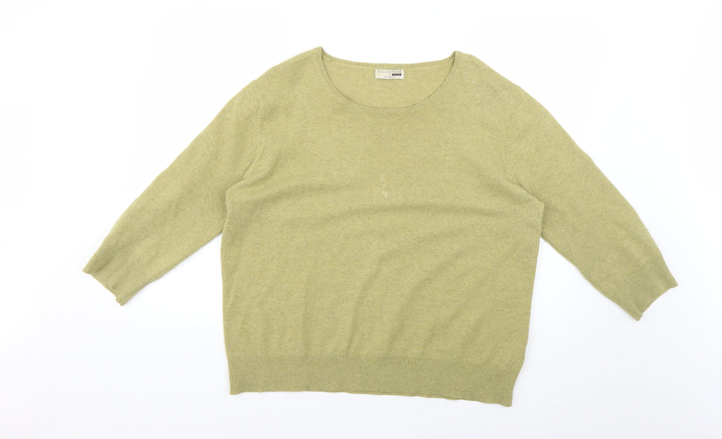 George Womens Green   Pullover Jumper Size 22