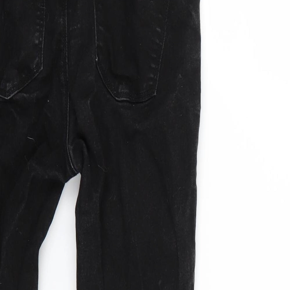 Denim & Co. Womens Black   Skinny Jeans Size 12 L22 in
