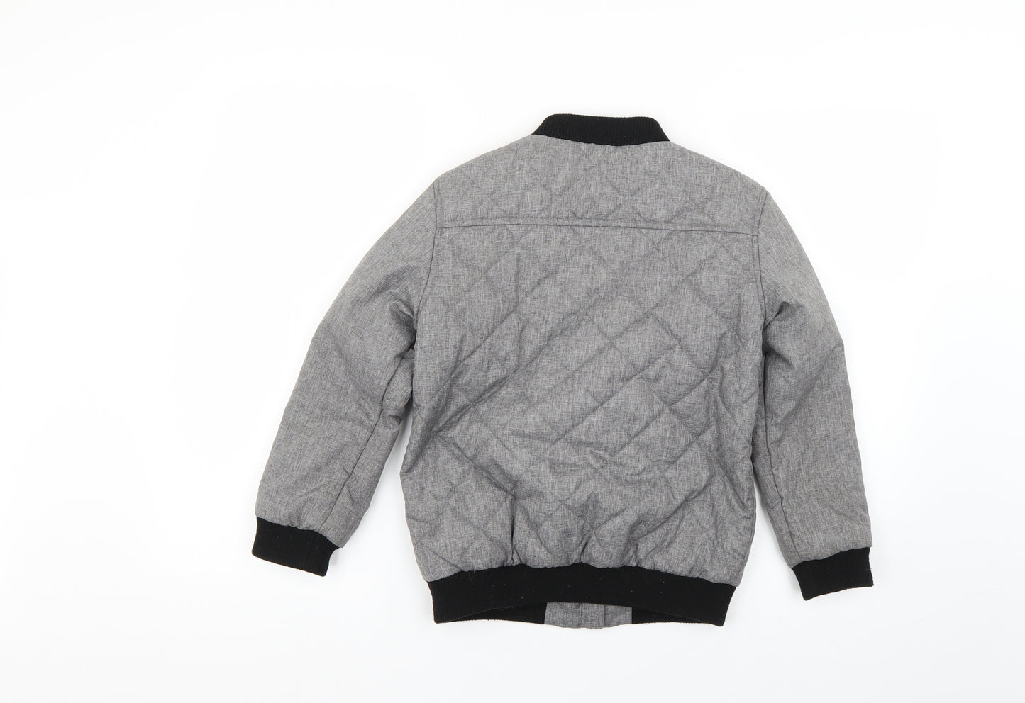 George Boys Grey   Basic Coat Coat Size 7-8 Years