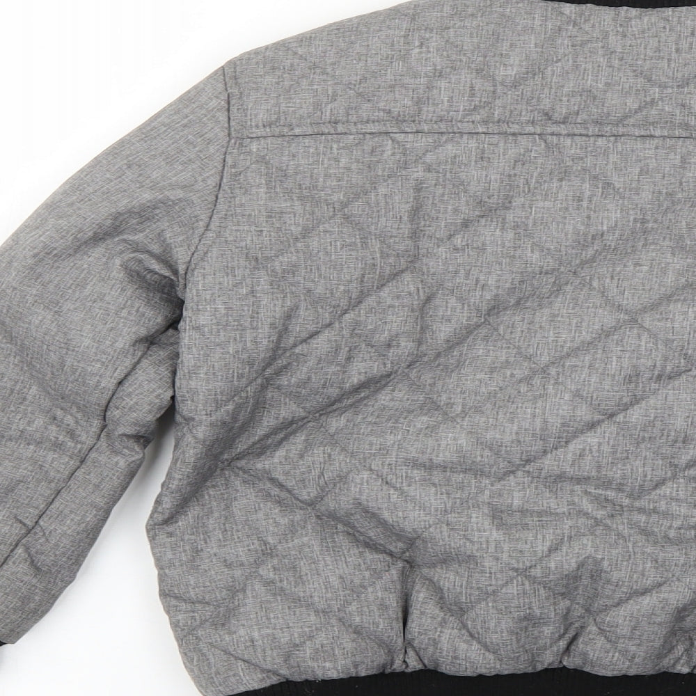 George Boys Grey   Basic Coat Coat Size 7-8 Years