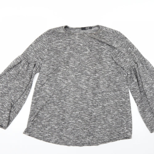 Quiz Womens Grey   Pullover Jumper Size 10
