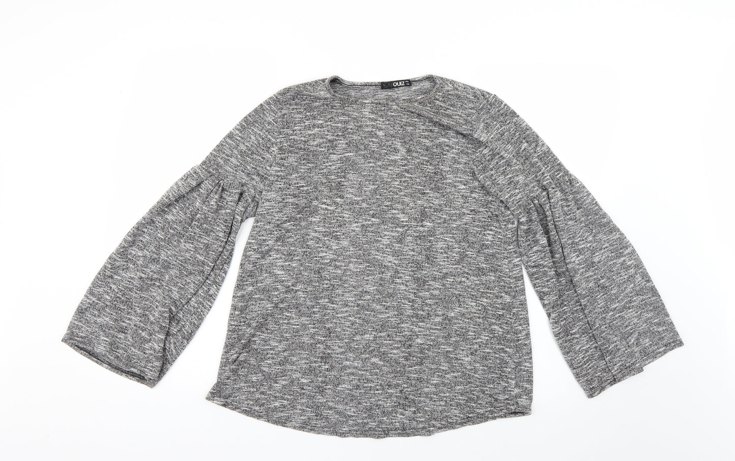 Quiz Womens Grey   Pullover Jumper Size 10