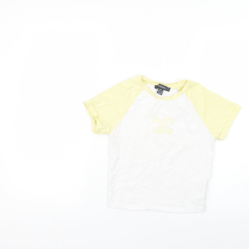 Primark Womens Multicoloured   Basic T-Shirt Size 6