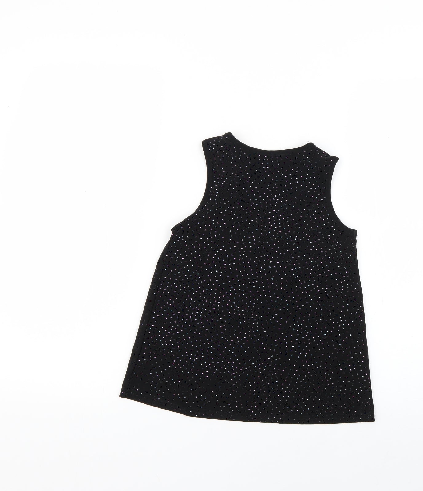 Matalan Girls Black   Basic Blouse Size 6-7 Years