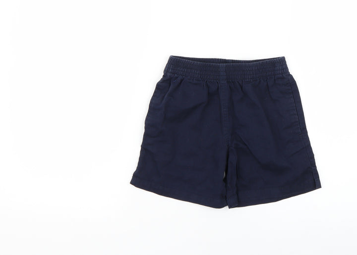 George Boys Blue Sweat Shorts Size 5-6 Years