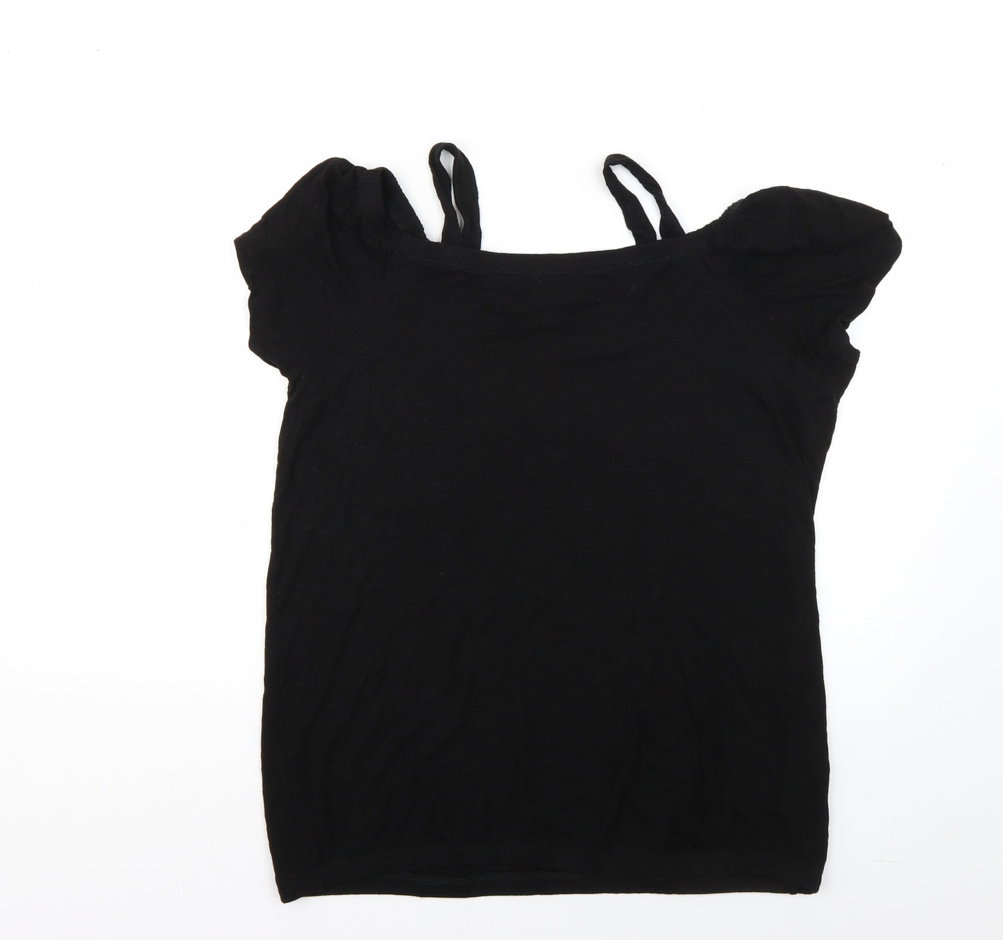 George Womens Black   Basic Blouse Size 14