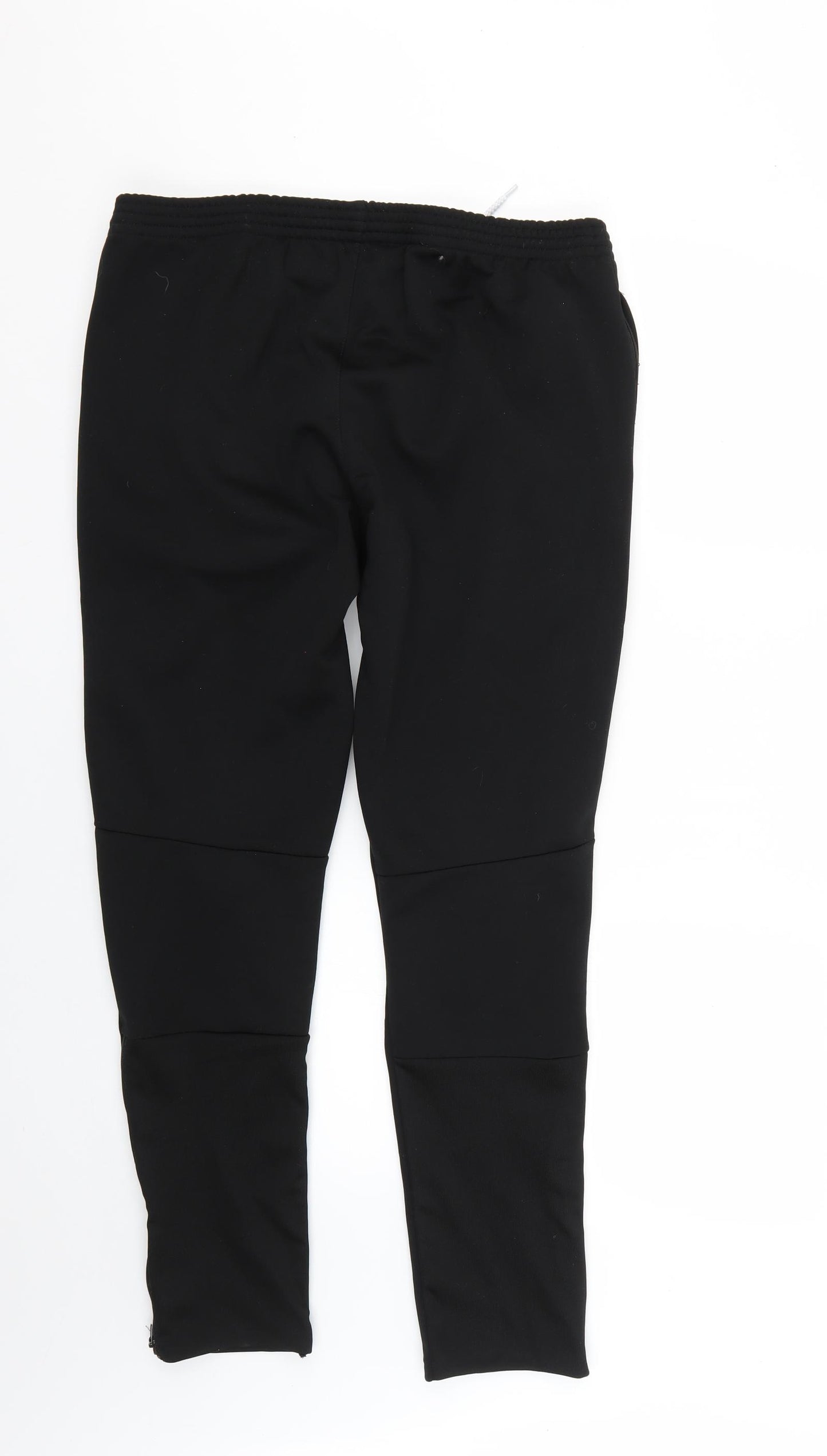 errea Mens Black   Jogger Trousers Size L L27 in