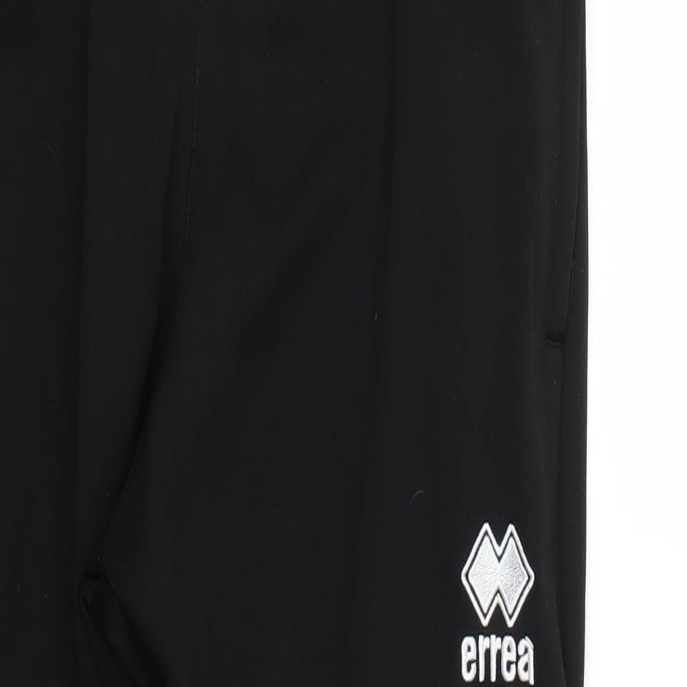 errea Mens Black   Jogger Trousers Size L L27 in