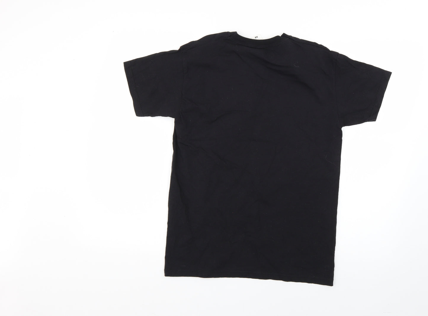 Fruit of the Loom Mens Black    T-Shirt Size S