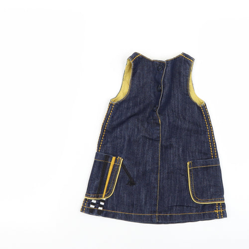 NEXT Baby Blue   Dungaree One-Piece