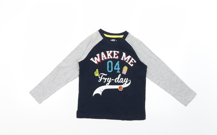 Matalan Boys Multicoloured Basic T-Shirt Size 6 Years