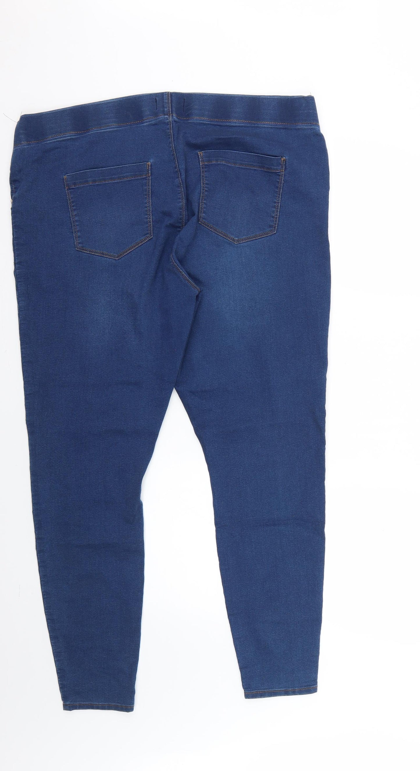 Papaya Womens Blue   Skinny Jeans Size 18 L26 in - maternity