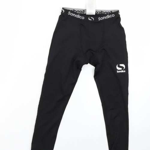 Sondico Girls Black   Jegging Trousers Size 5-6 Years