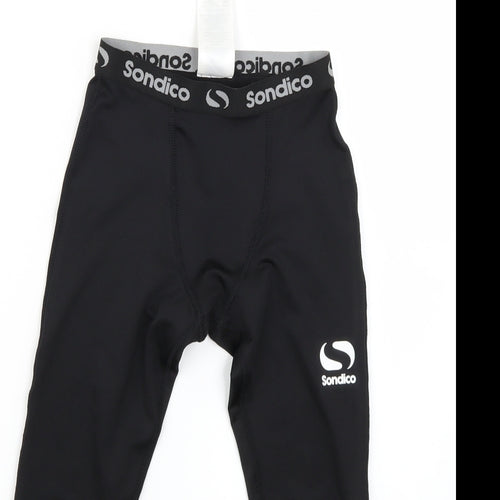 Sondico Girls Black   Jegging Trousers Size 5-6 Years