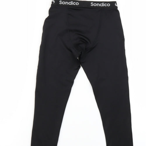 Sondico Girls Black   Jegging Trousers Size 5-6 Years
