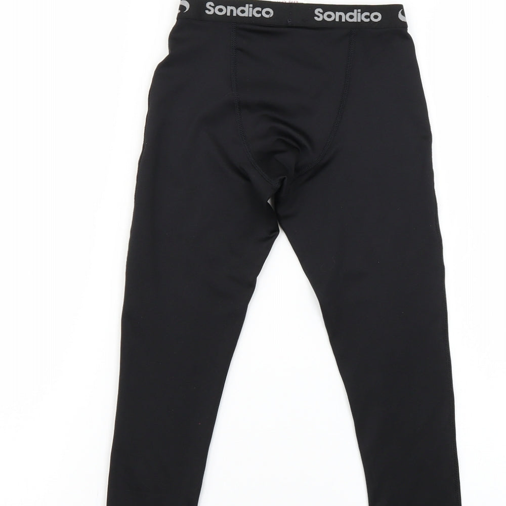 Sondico Girls Black   Jegging Trousers Size 5-6 Years