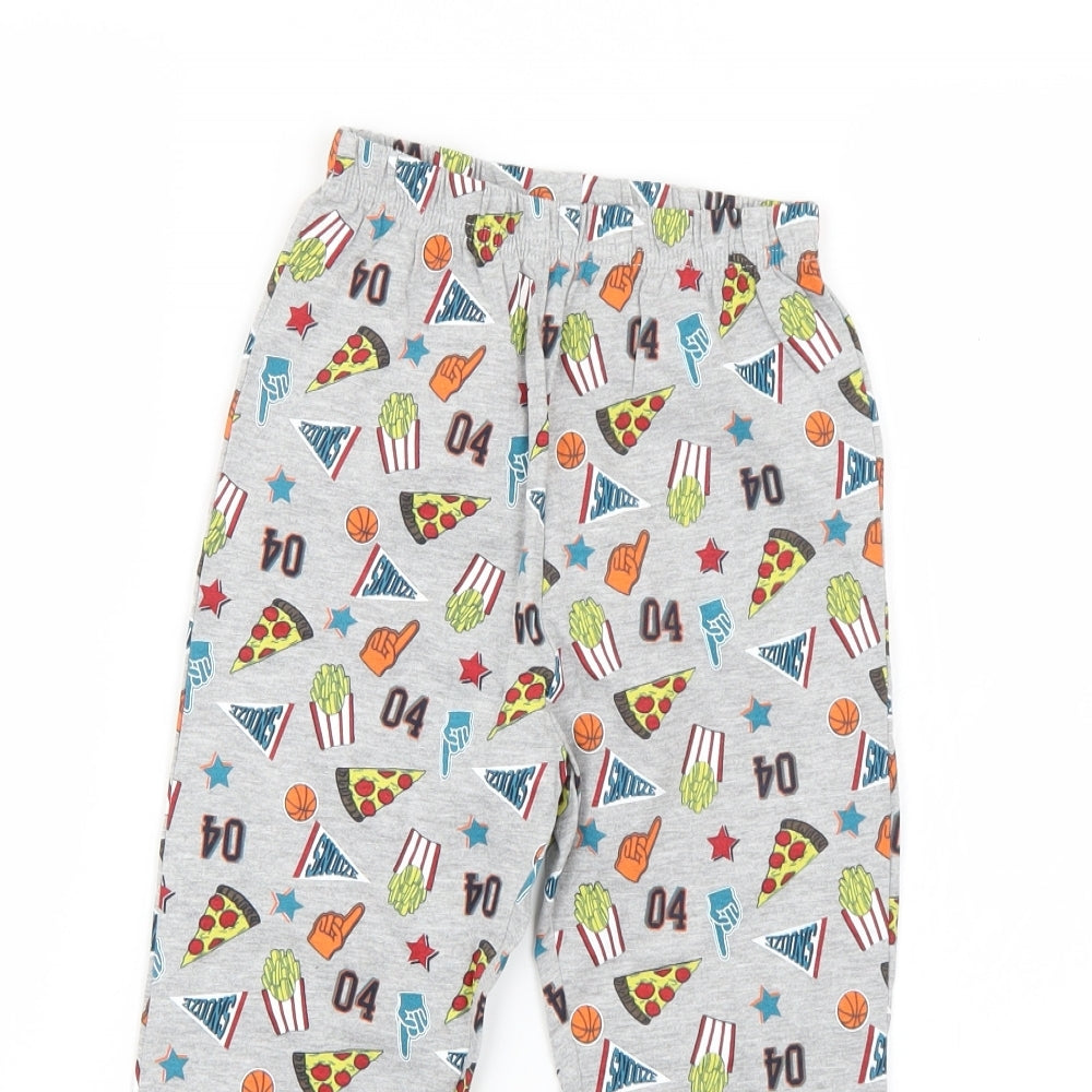 Matalan Boys Multicoloured Geometric   Pyjama Pants Size 6 Years