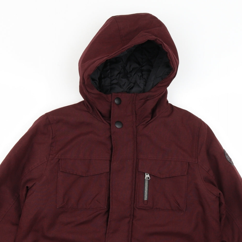 NEXT Boys Red   Basic Coat Coat Size 10 Years
