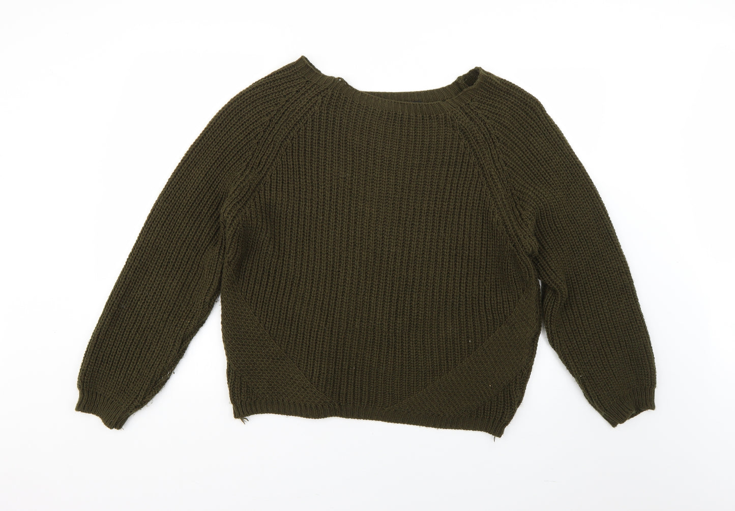 miss pap Womens Green   Pullover Jumper Size S