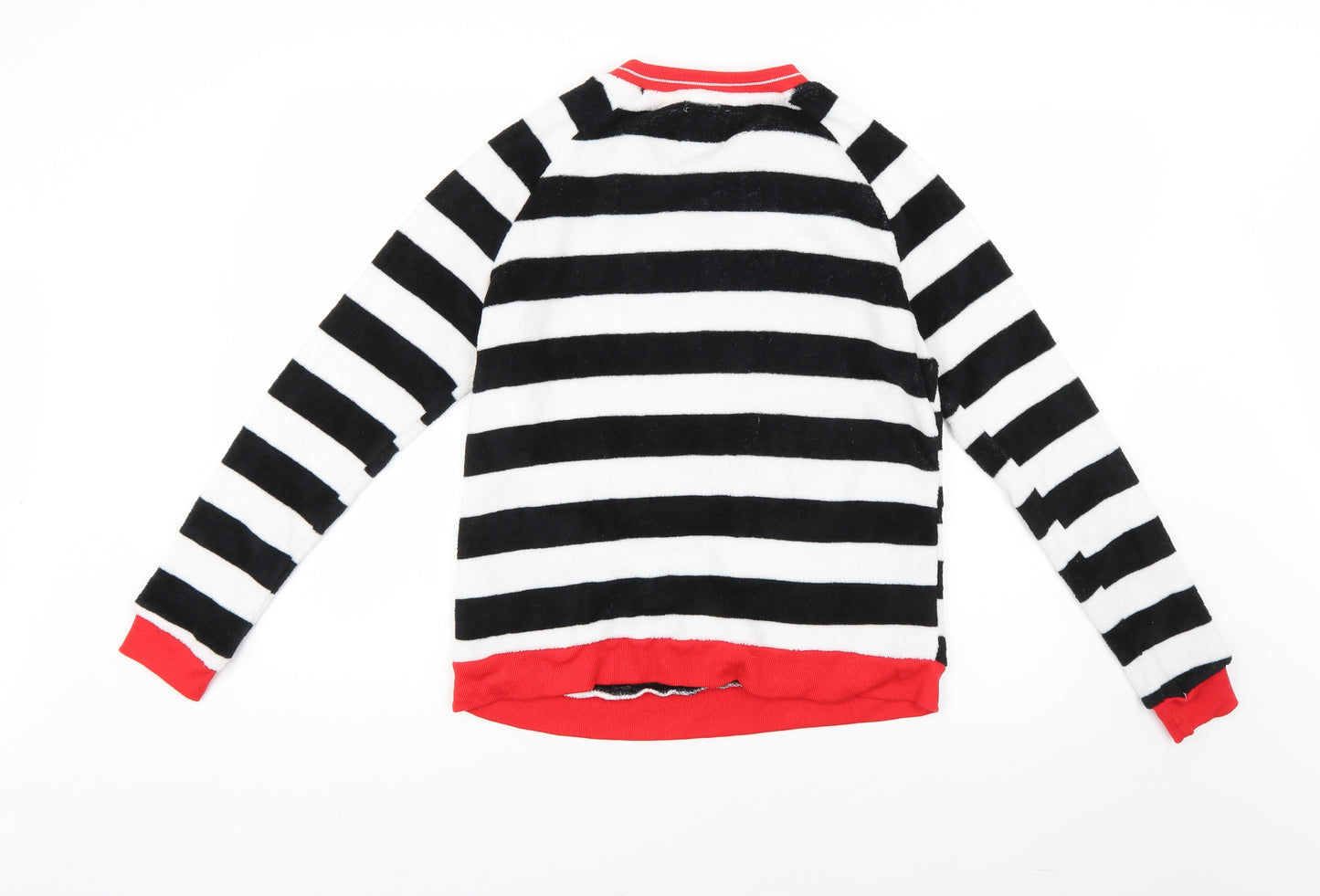 Disney  Womens Multicoloured Striped  Top Pyjama Top Size 10  - Disney