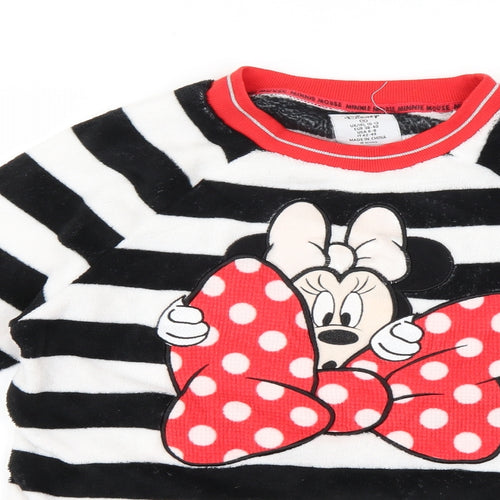 Disney  Womens Multicoloured Striped  Top Pyjama Top Size 10  - Disney