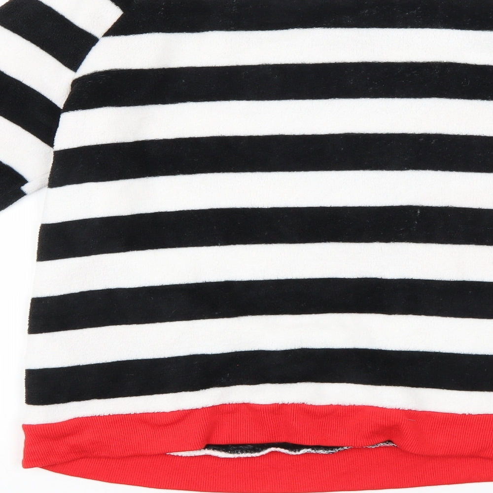 Disney  Womens Multicoloured Striped  Top Pyjama Top Size 10  - Disney