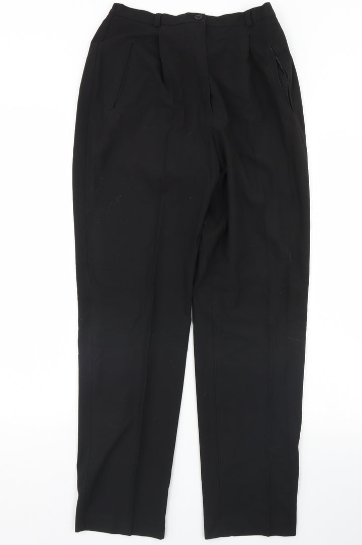 Damart Womens Black Dress Pants Trousers Size 10 L29 in
