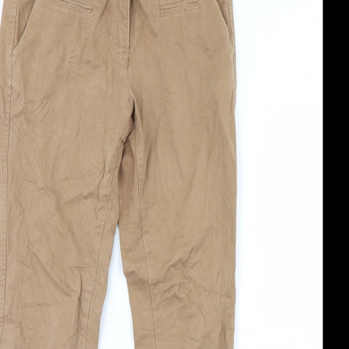NEXT Womens Brown   Capri Jeans Size 10 L30 in