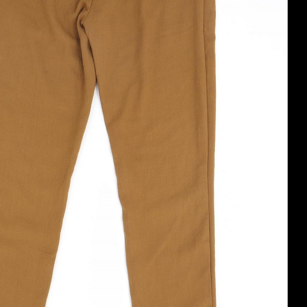 Mango Womens Brown   Trousers  Size M L31 in