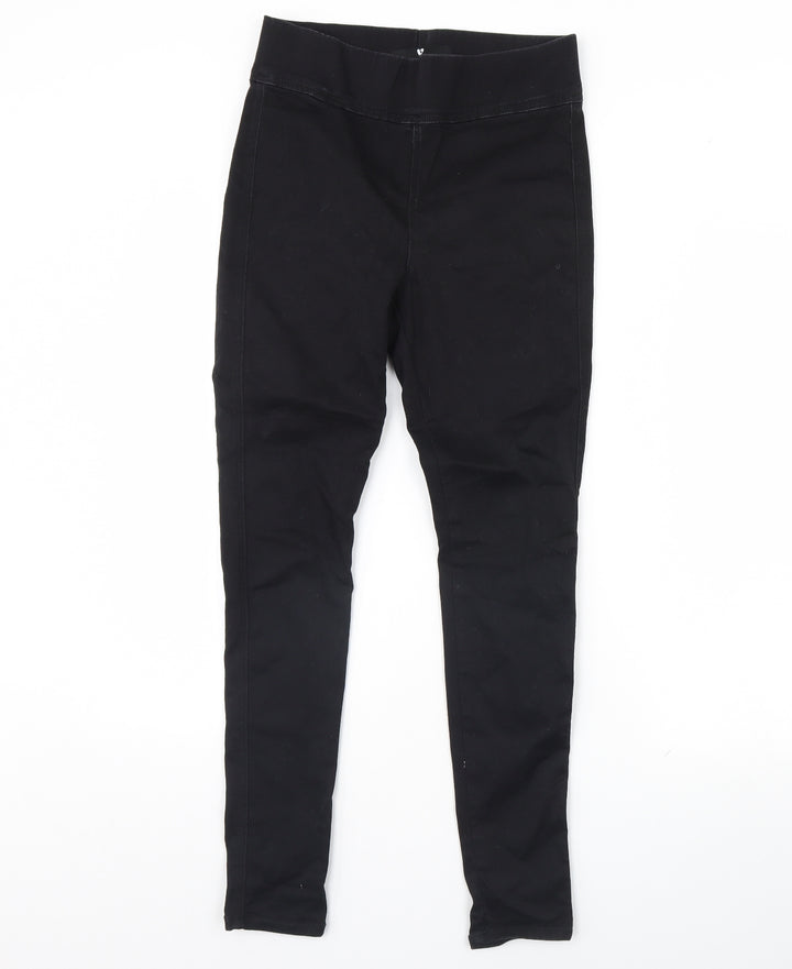 Very Womens Black  Denim Skinny Jeans Size 10 L29 in