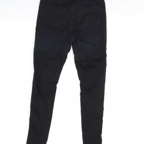 Very Womens Black  Denim Skinny Jeans Size 10 L29 in