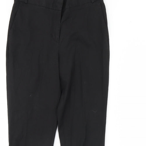 NEXT Womens Black   Trousers  Size 10 L26 in