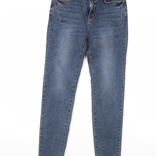 Howluk Womens Blue  Denim Skinny Jeans Size 28 in L28 in